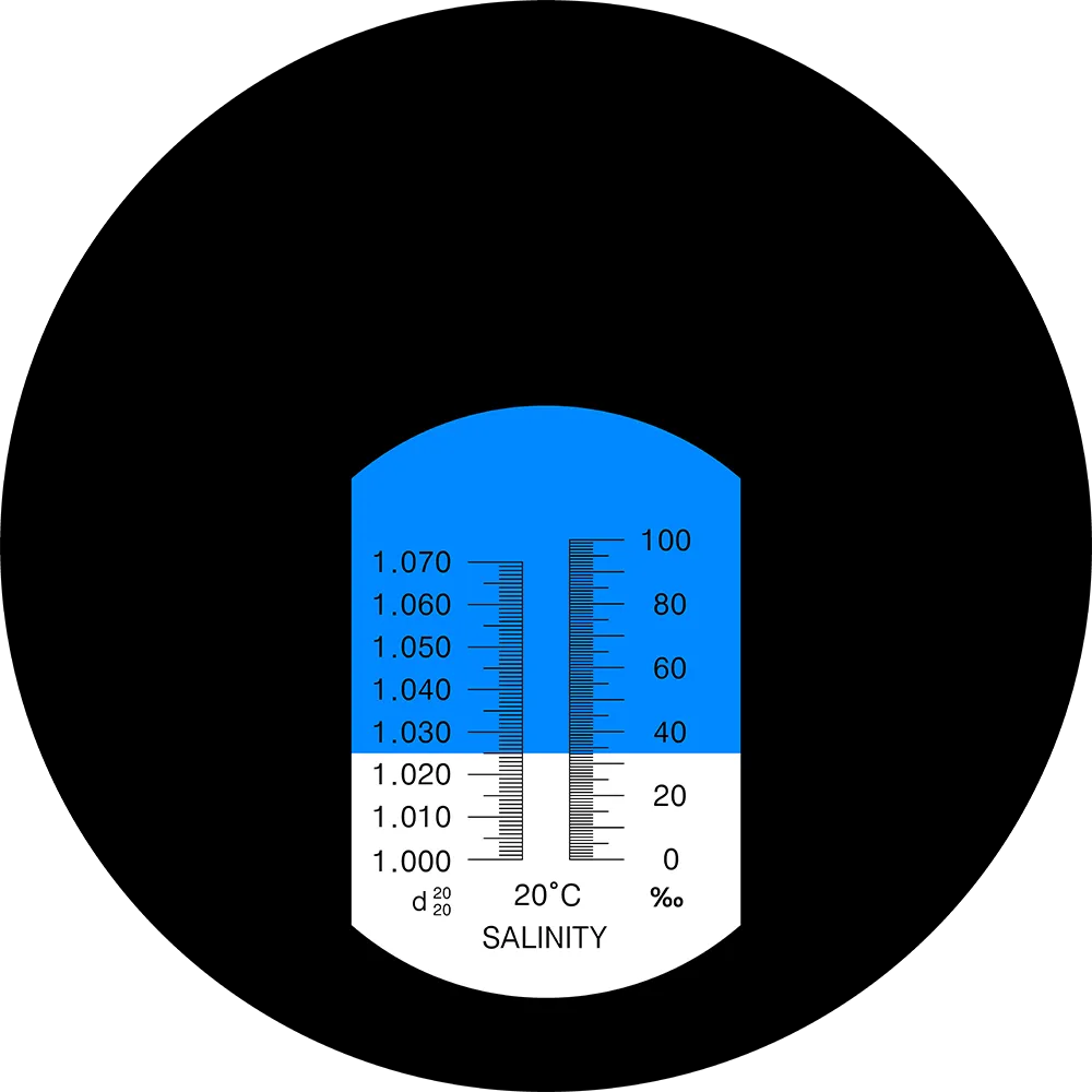 Skala för honung refraktometer RHS10 ATC