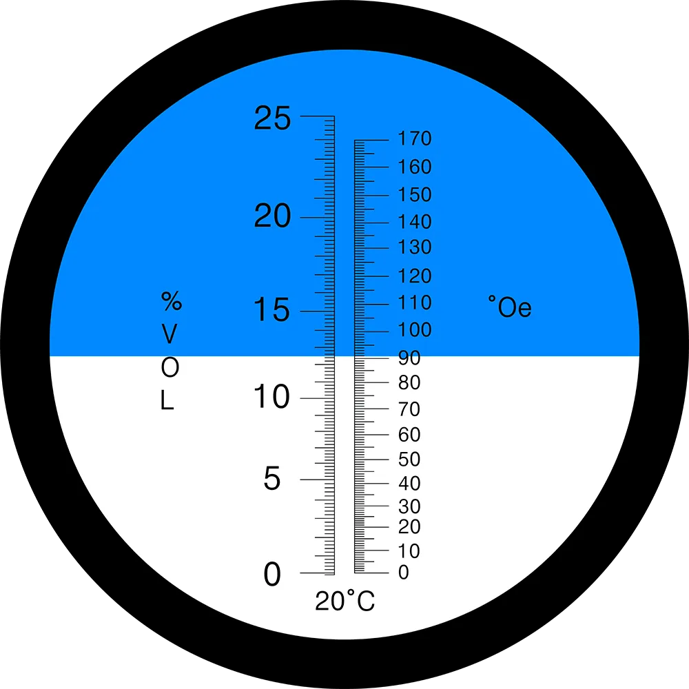 Imker-Refraktometer 58-90% brix ATC - Handrefraktometer Modell RHB-90 Imker-Refraktometer 58-90% brix ATC - Handrefraktometer Modell RHB-90